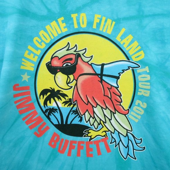 Jimmy Buffett 2011 Tour Tshirt Size S - Picture 2 of 6